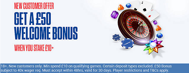 Coral Casino New Player Offer