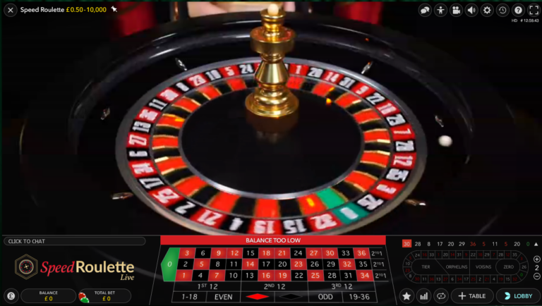 Live Speed Roulette from Mr Green your How To Play guide